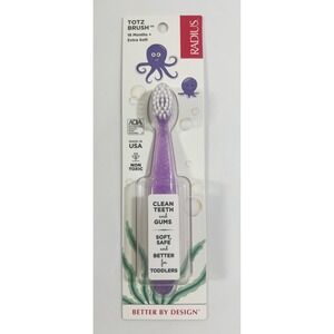Radius Childrens Toothbrushes Totz Toothbrush Purple